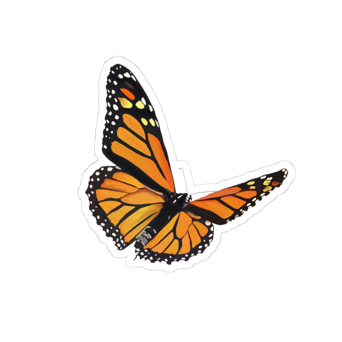 Monarch Butterfly sticker
