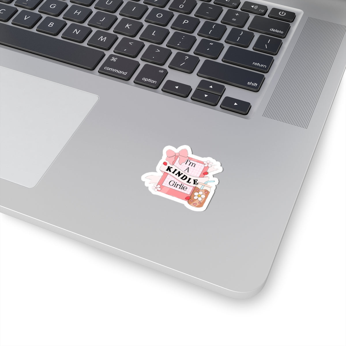 I’m a Kindle Girlie Sticker Cute Reading Laptop Sticker
