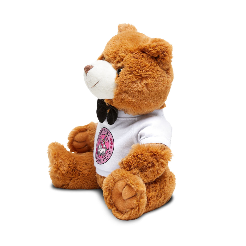 Plush Teddy Bear with Book Club Shirt