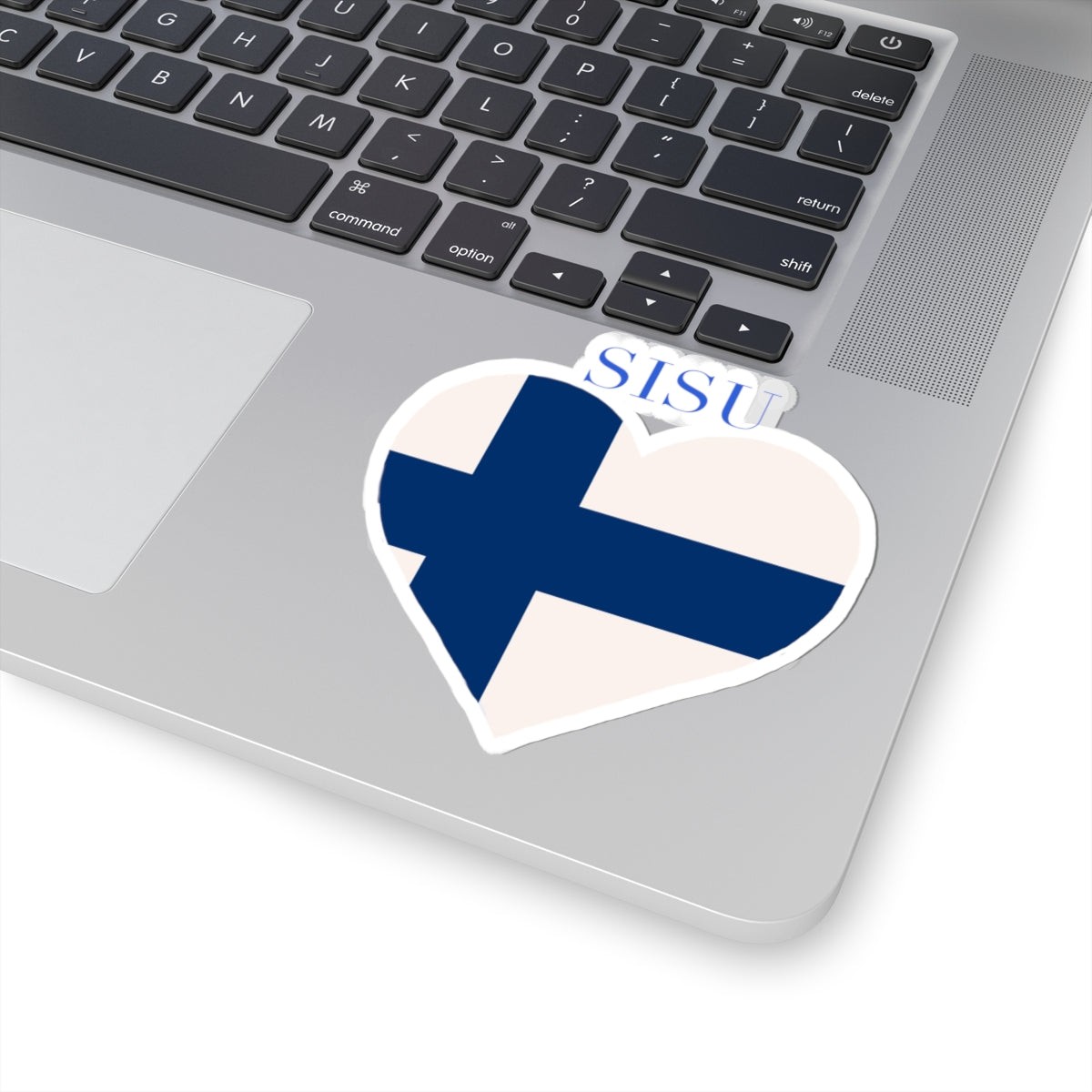 SISU Heart Finland Flag Sticker