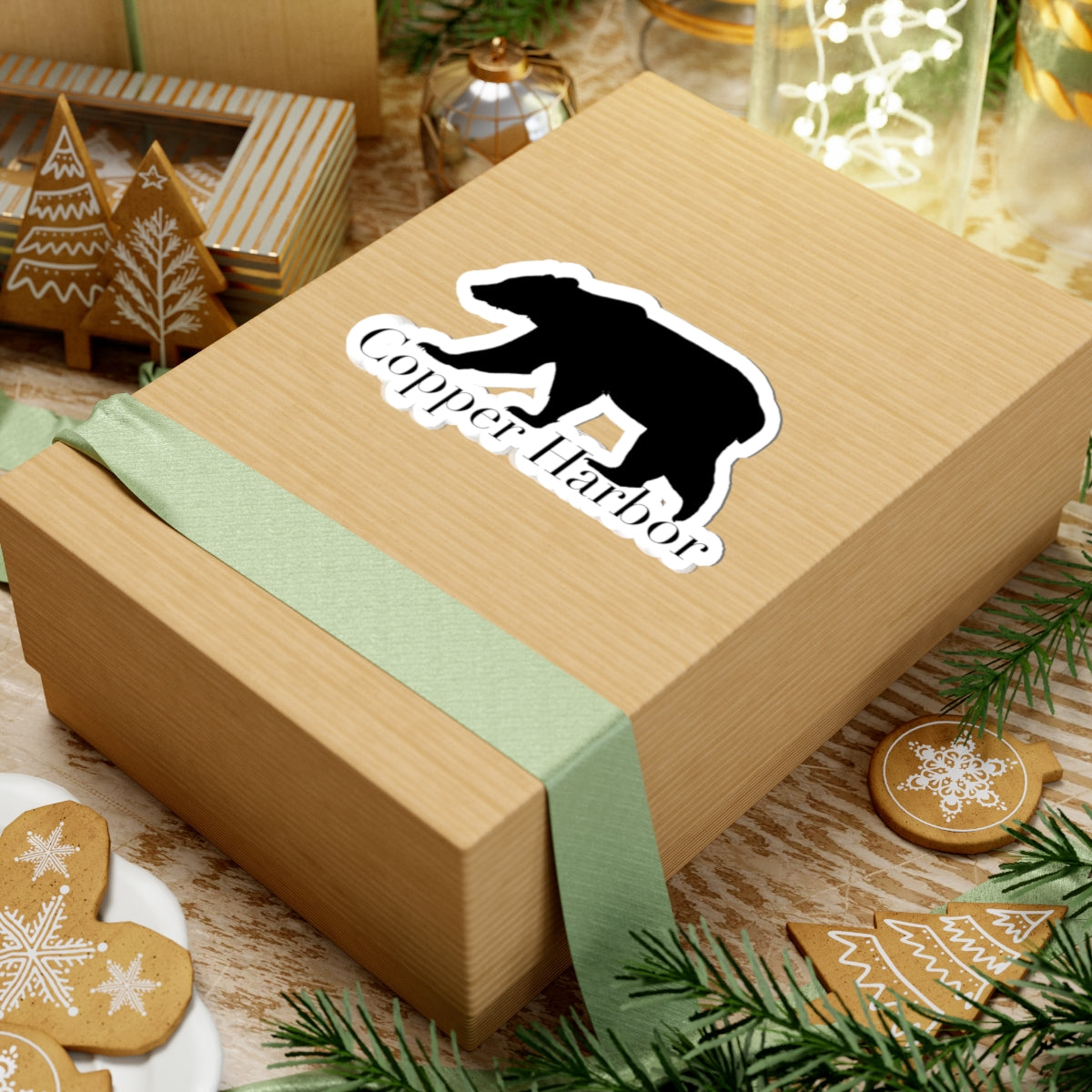 Copper Harbor Bear Sticker