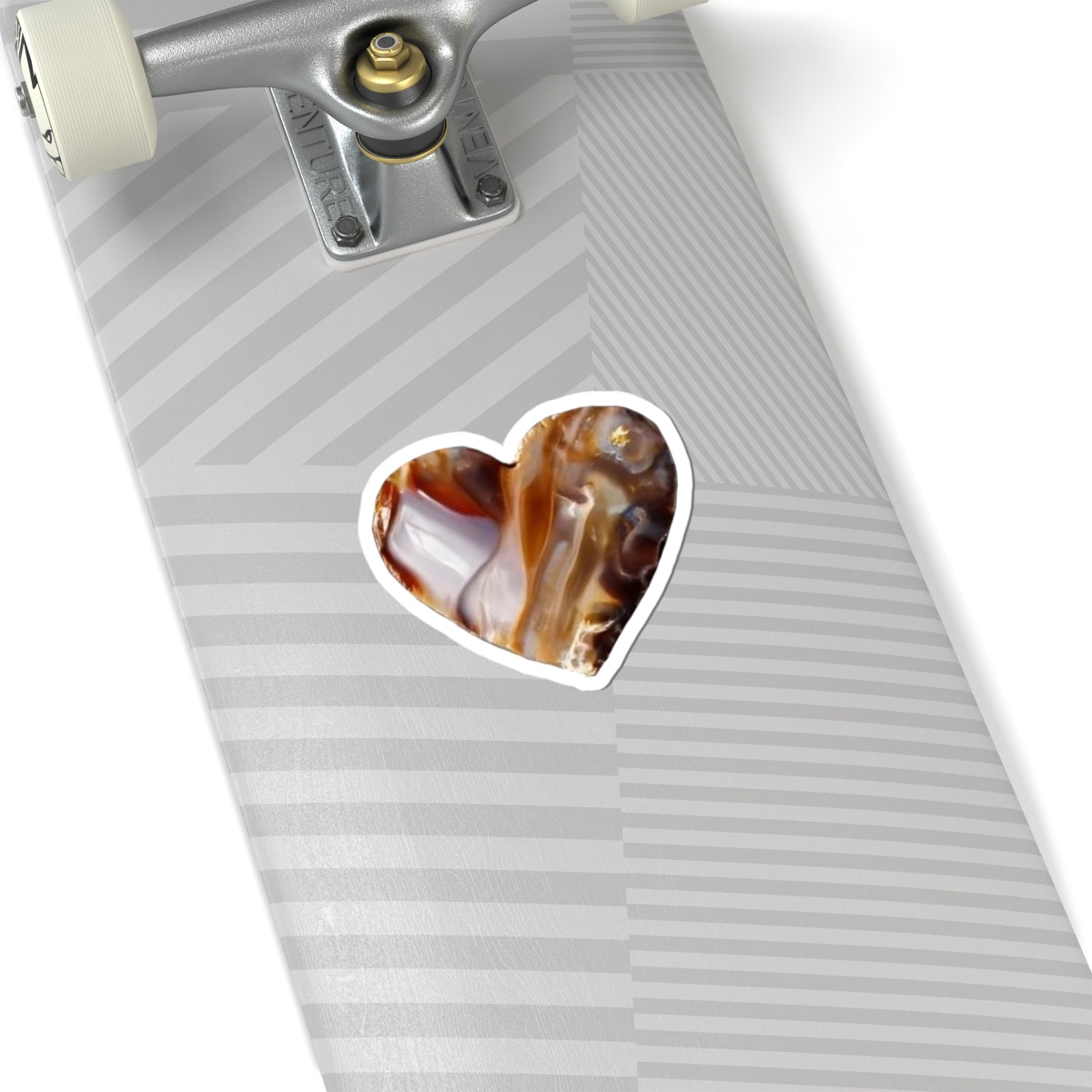 Agate Heart Sticker