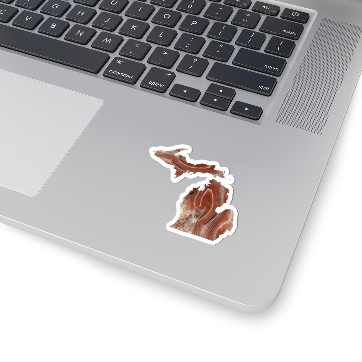 Michigan agate sticker