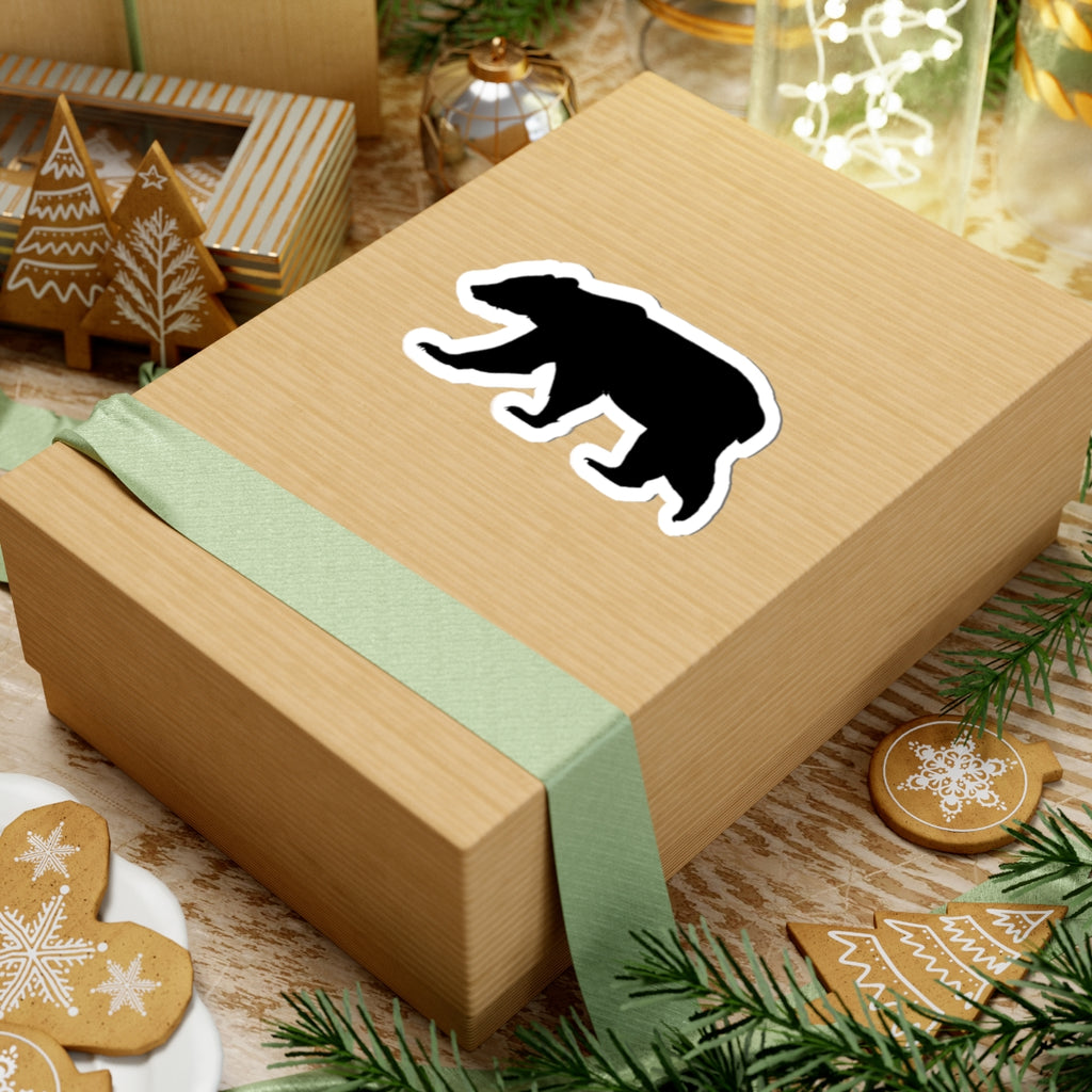 Black Bear Silhouette Sticker