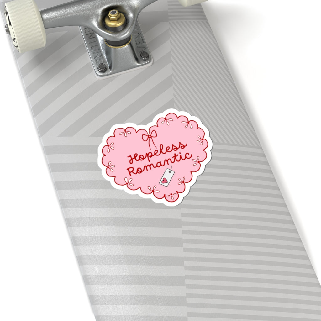 Hopeless Romantic Heart Sticker