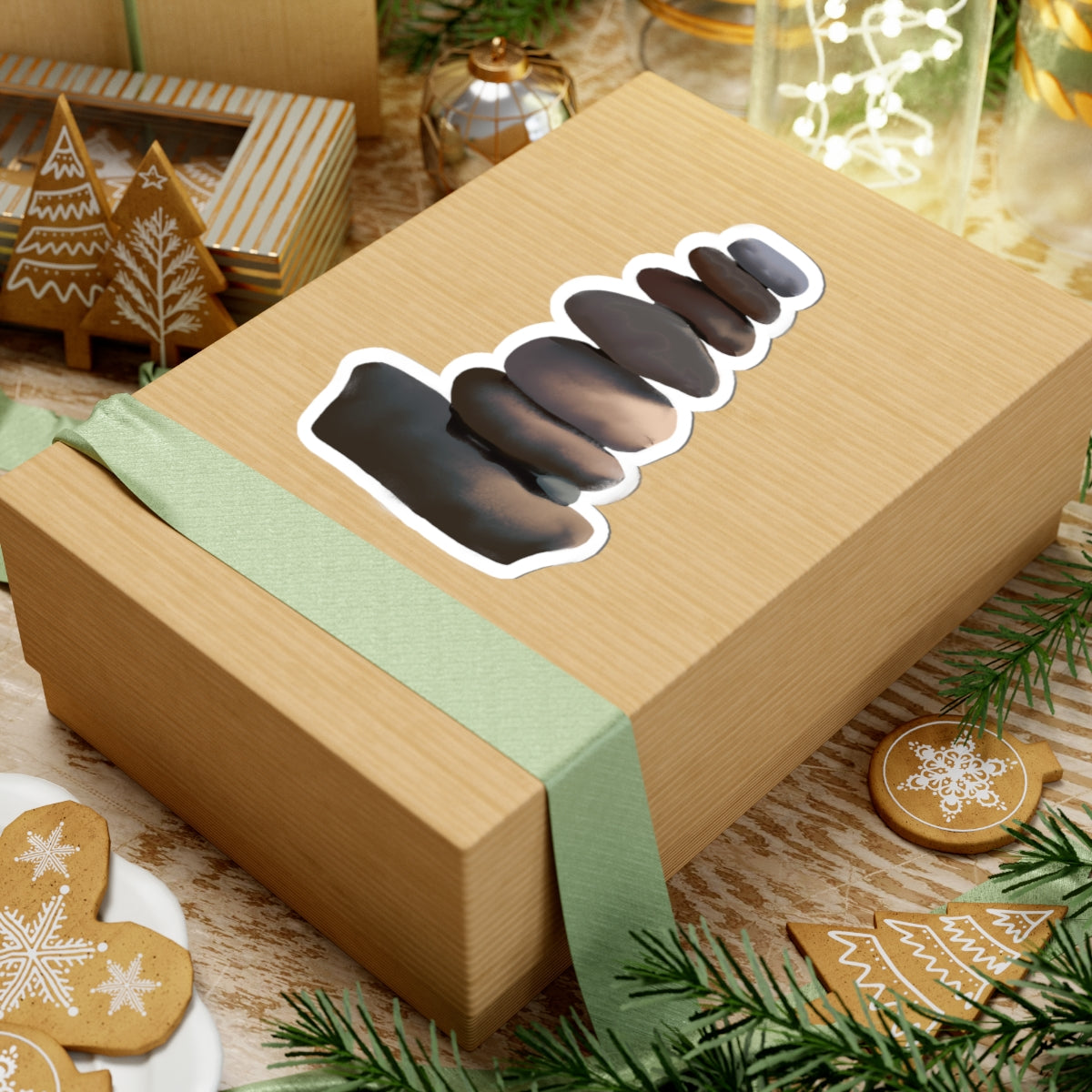 Stacked Rocks Stickers