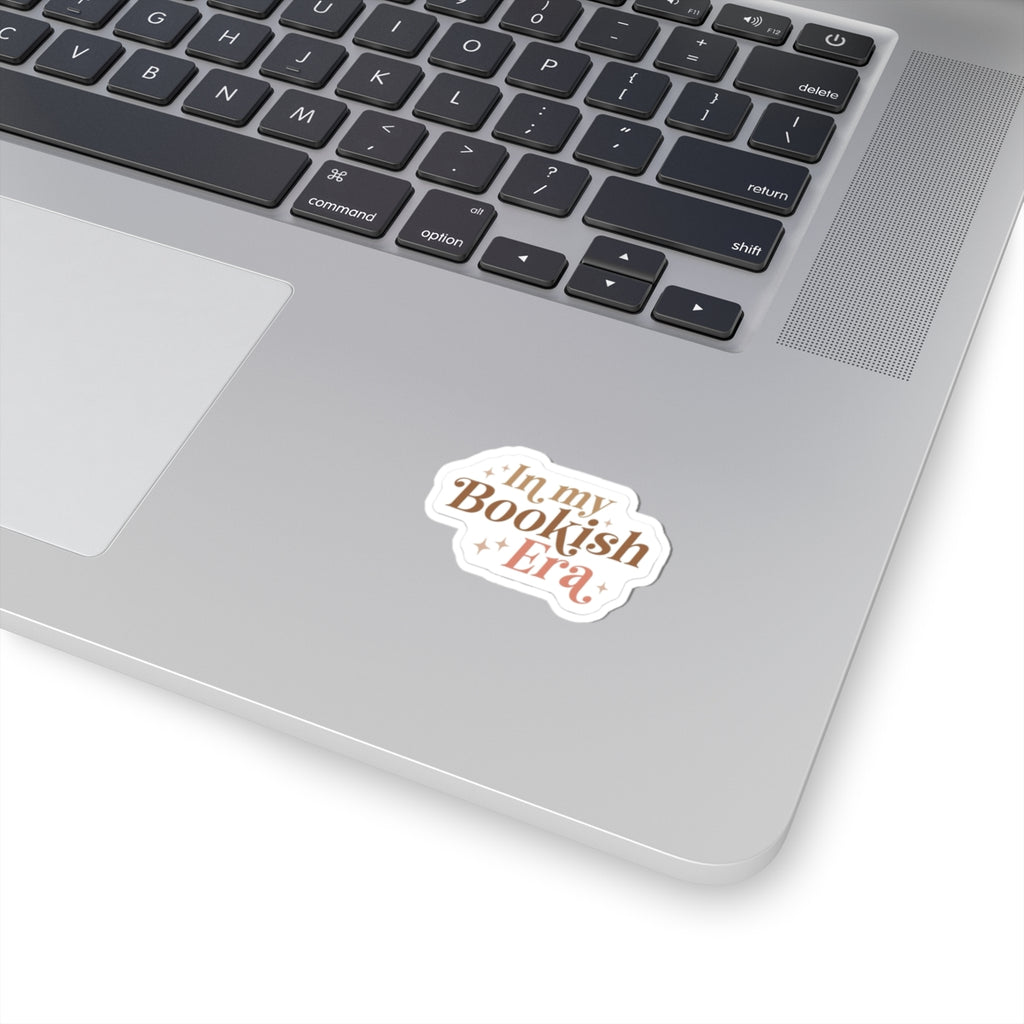 Bookish Era Sticker — 'In My Bookish Era' Vinyl Sticker for Laptops & Journals