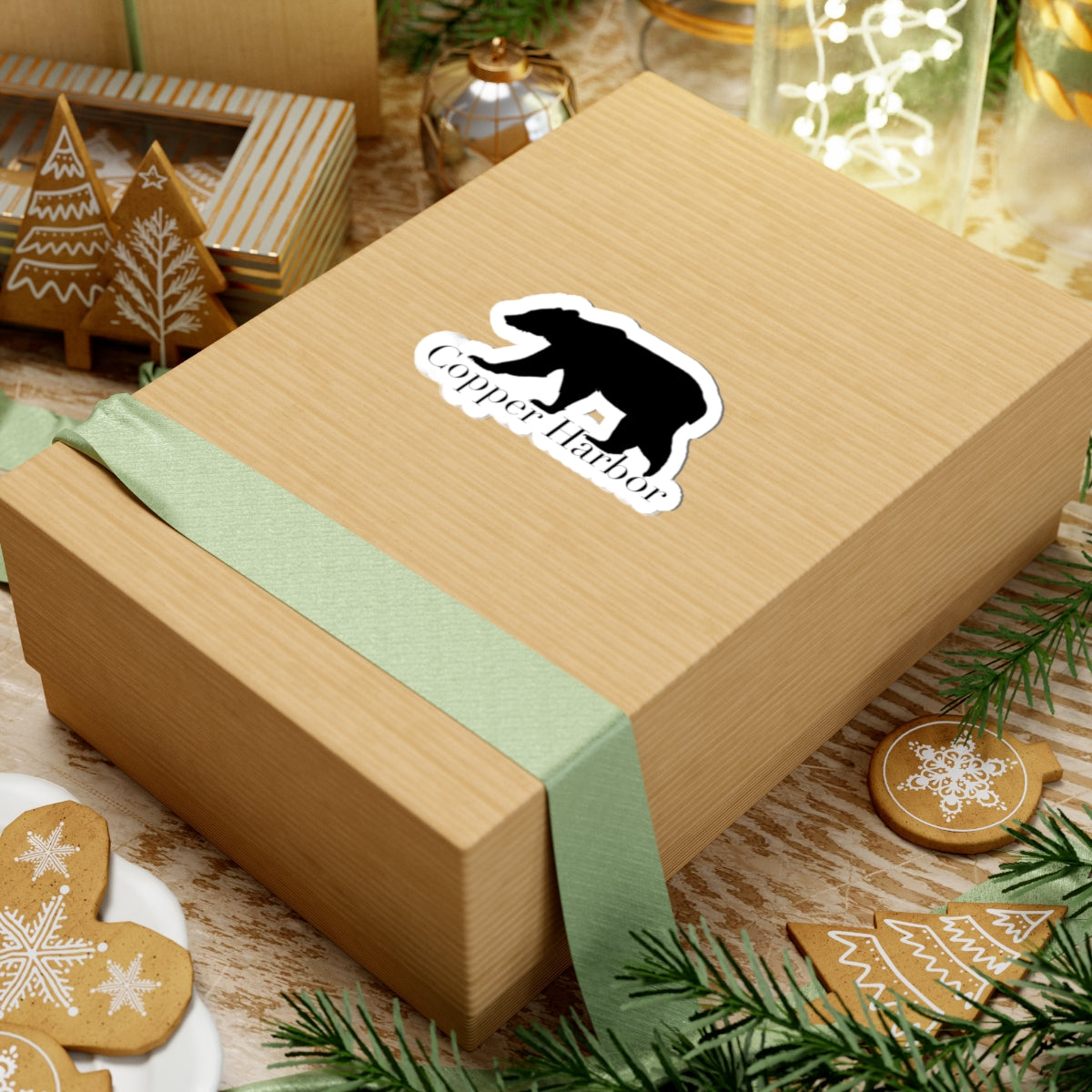 Copper Harbor Bear Sticker