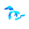 Great Lakes Blue Sticker