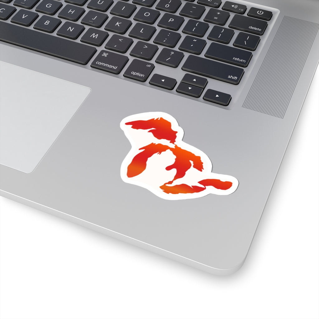 Great Lakes Orange Sticker