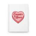 Hardcover Journal — "Enemies to Lovers" Heart Design