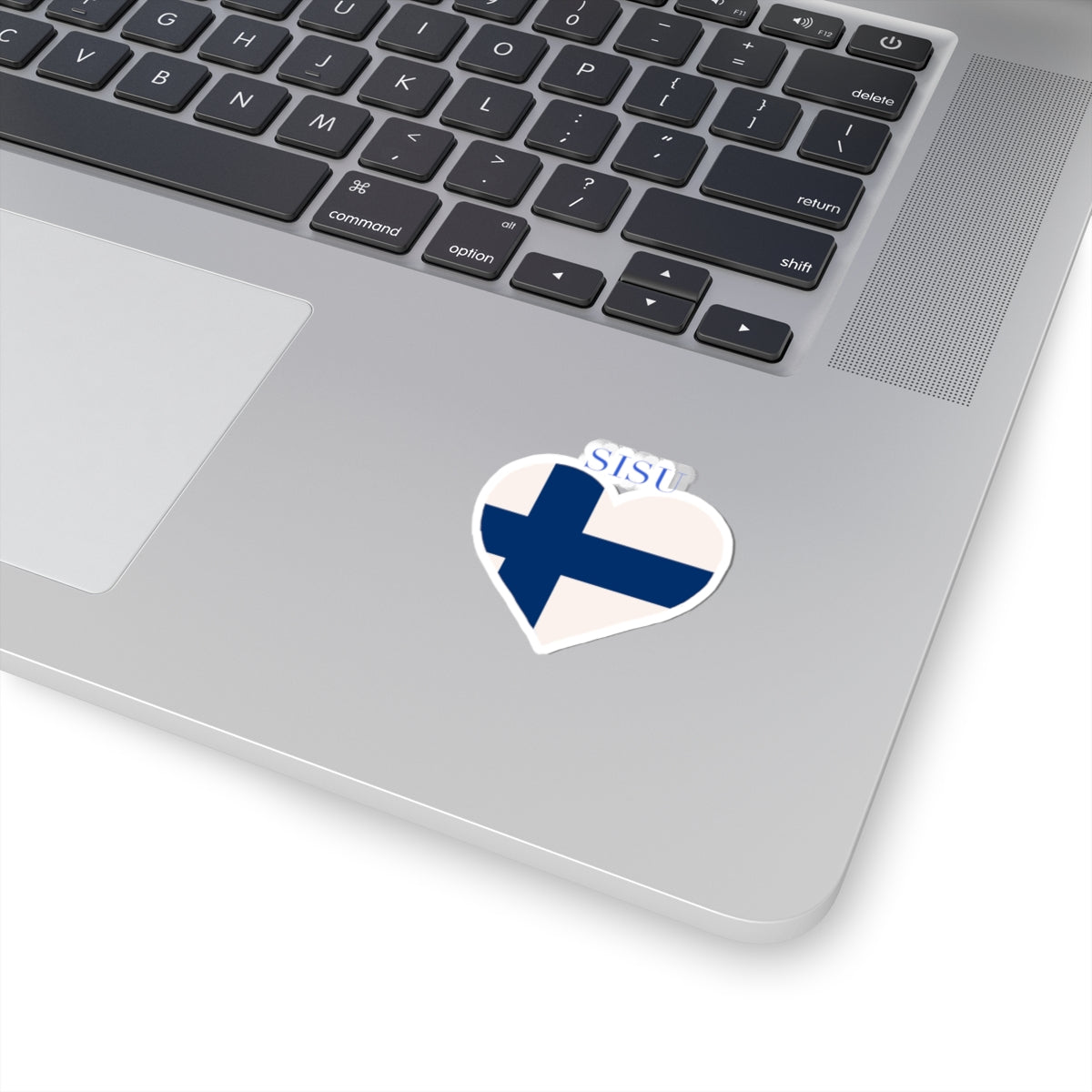 SISU Heart Finland Flag Sticker