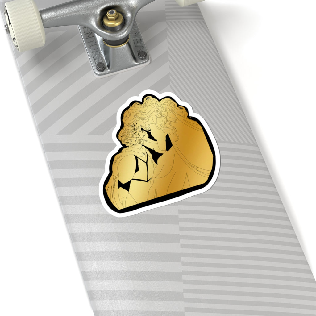 Romance Kiss-Cut Sticker Knight & Princess