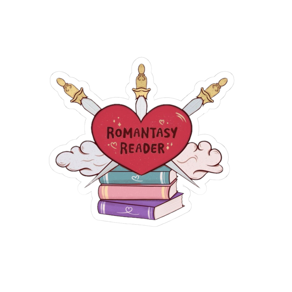 Romantasy Reader Sticker