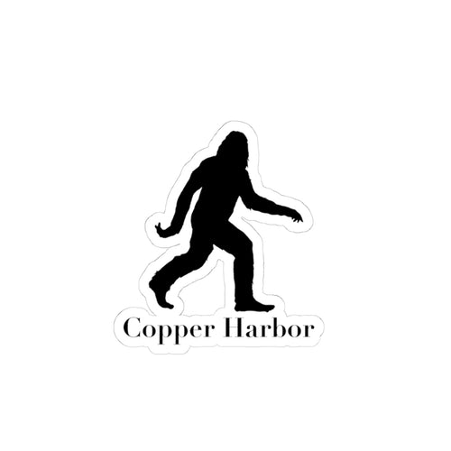 Bigfoot with Copper Harbor lettering