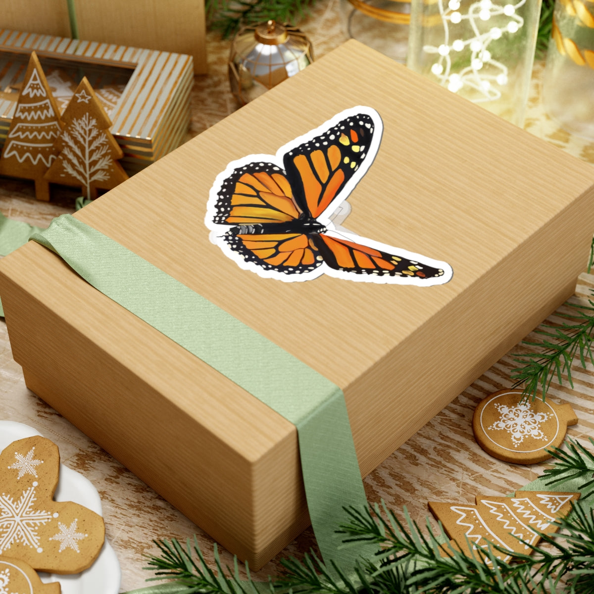 Monarch Butterfly sticker
