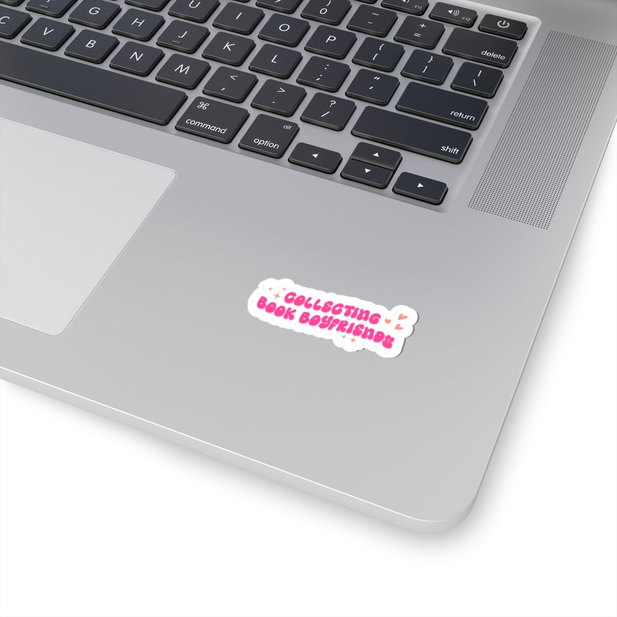 Collecting Book Boyfriends Sticker Cute Pink Aesthetic Decal for Readers