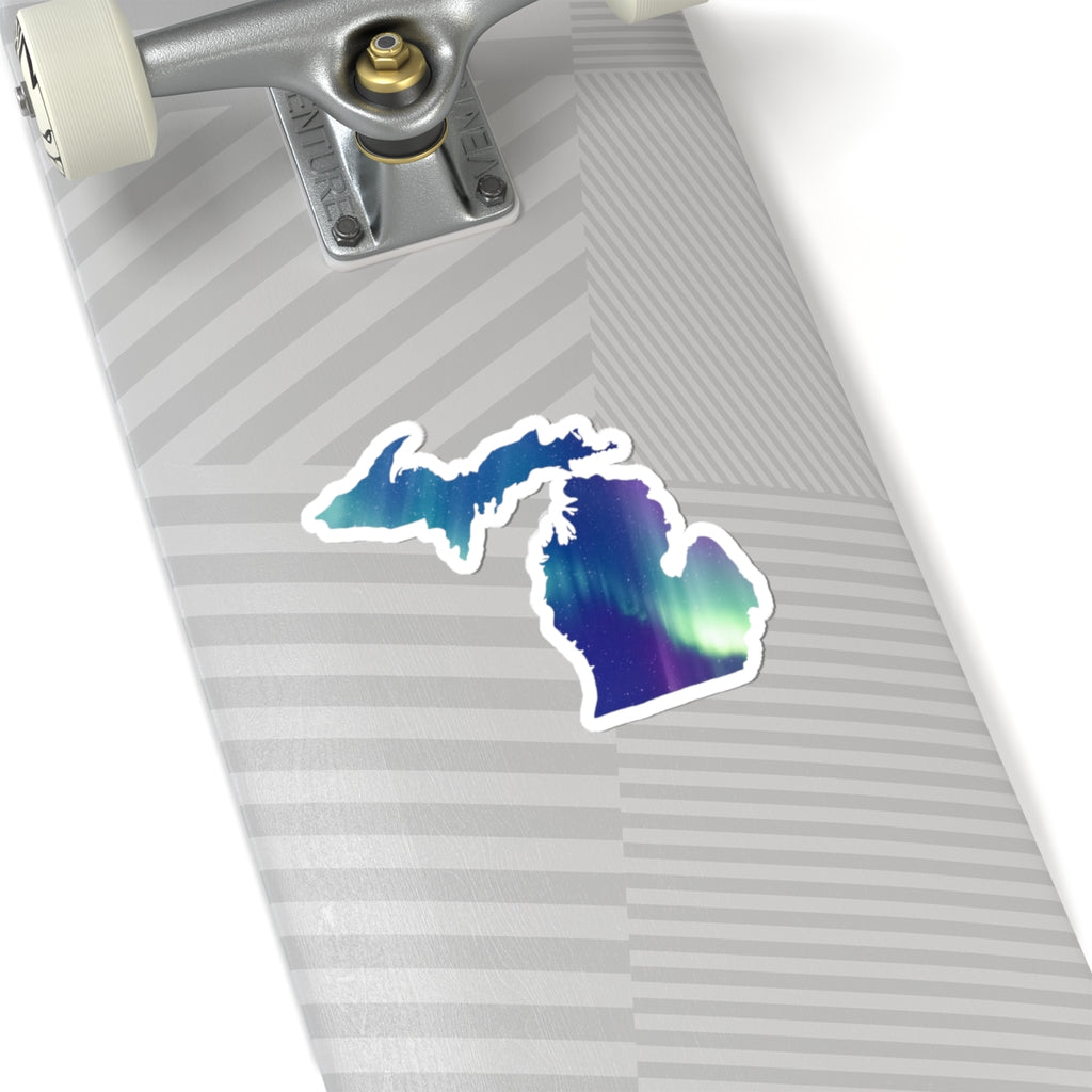 Michigan Northern Lights Sticker