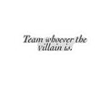 “Team Whoever the Villain Is” Sticker Laptop Decal