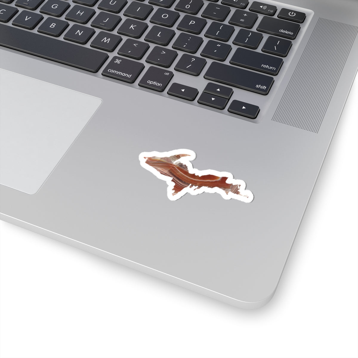 Upper Peninsula agate sticker