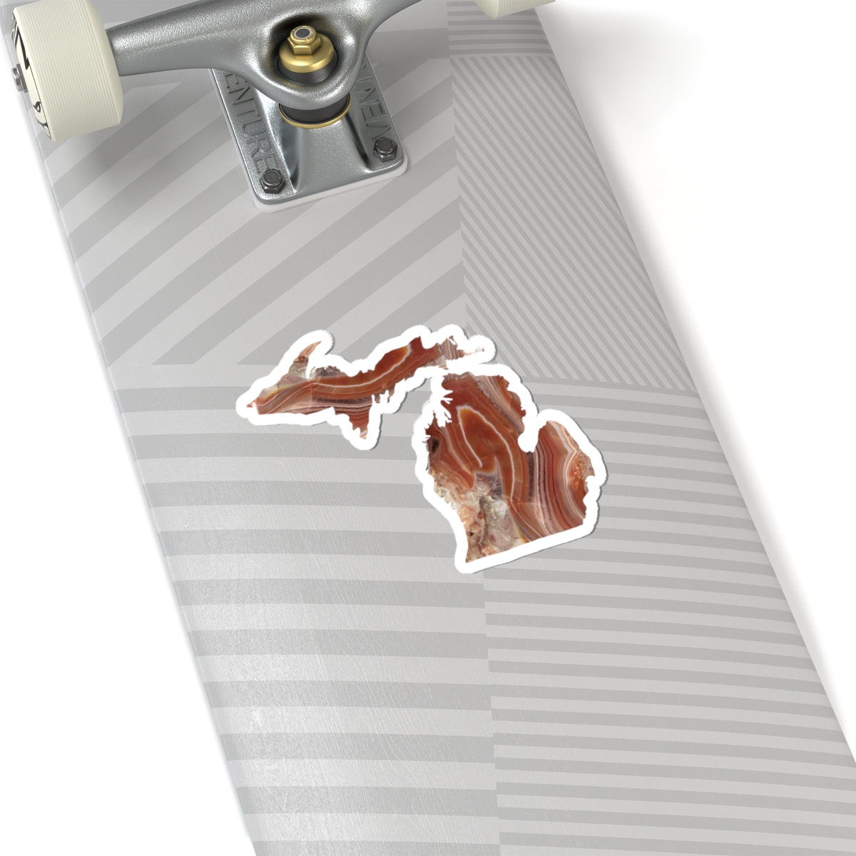 Michigan agate sticker