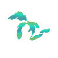 Great Lakes Green Sticker