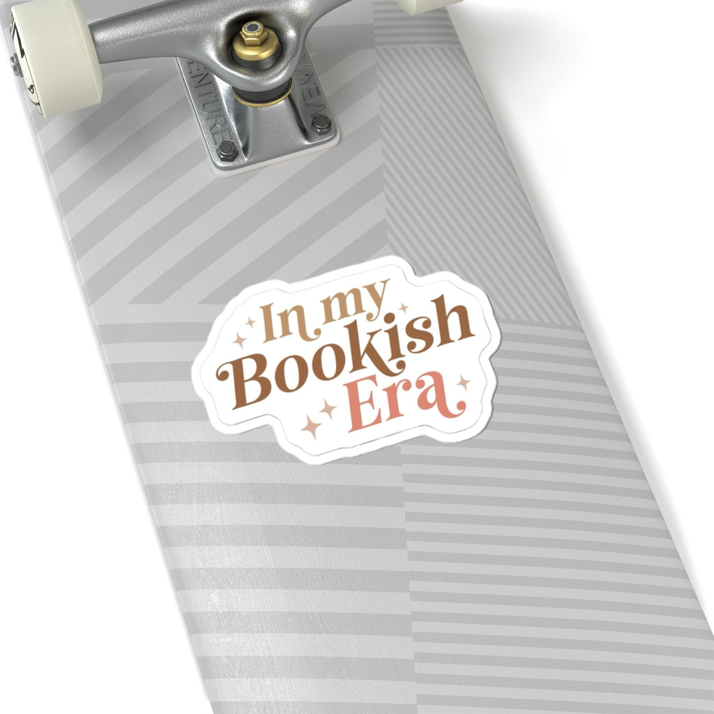 Bookish Era Sticker — 'In My Bookish Era' Vinyl Sticker for Laptops & Journals